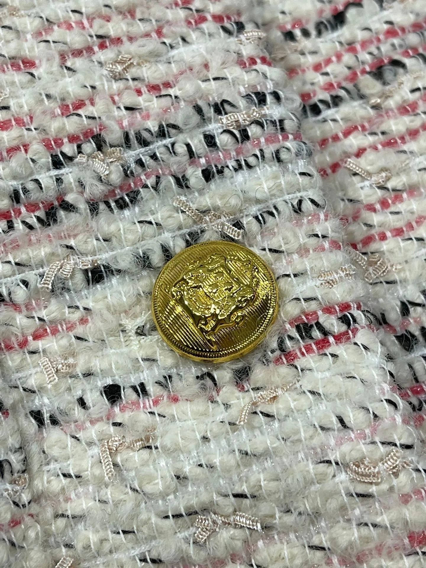 24FW NEW floral tweed jacket
