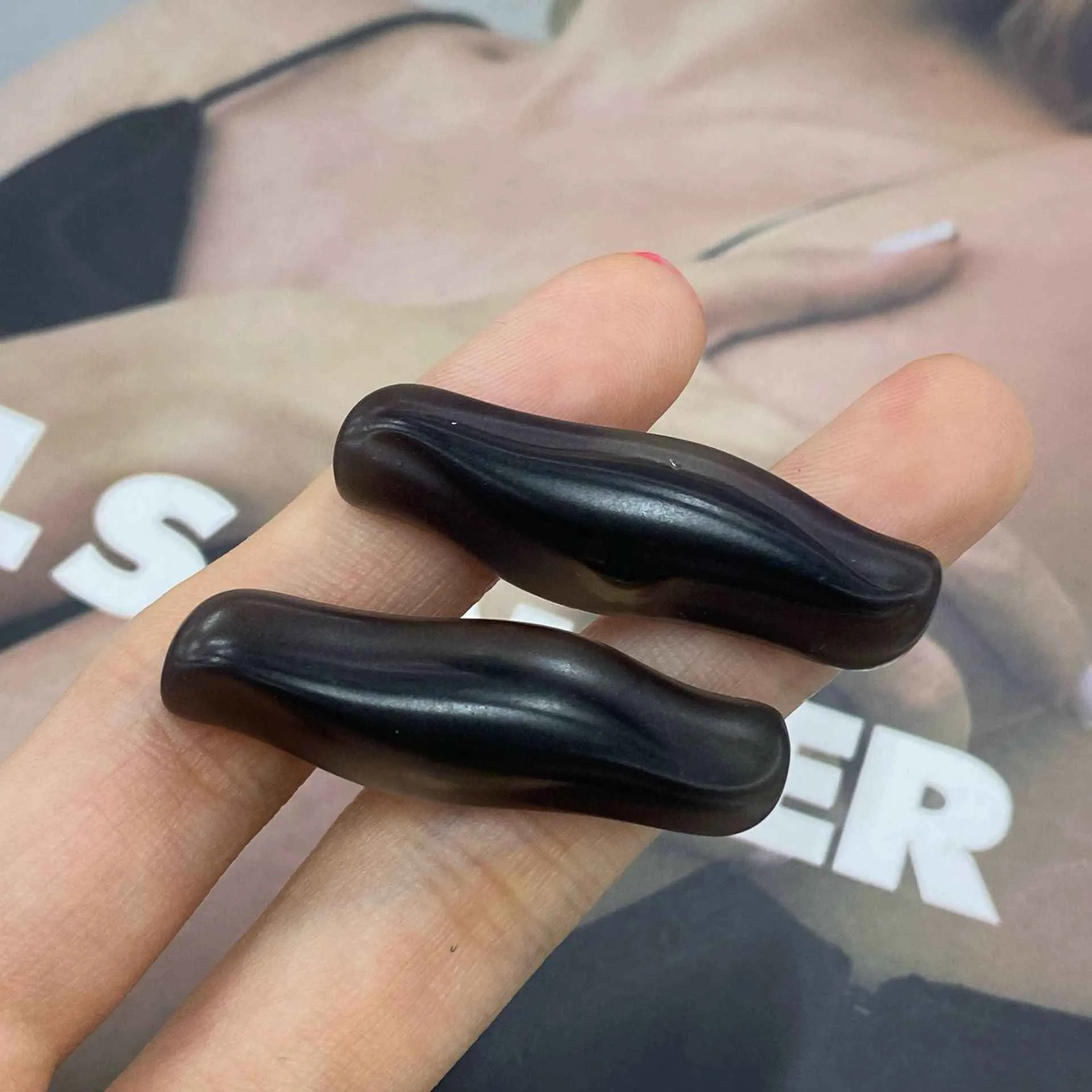 4cm Long Resin Shank Buttons for Coats 20pcs