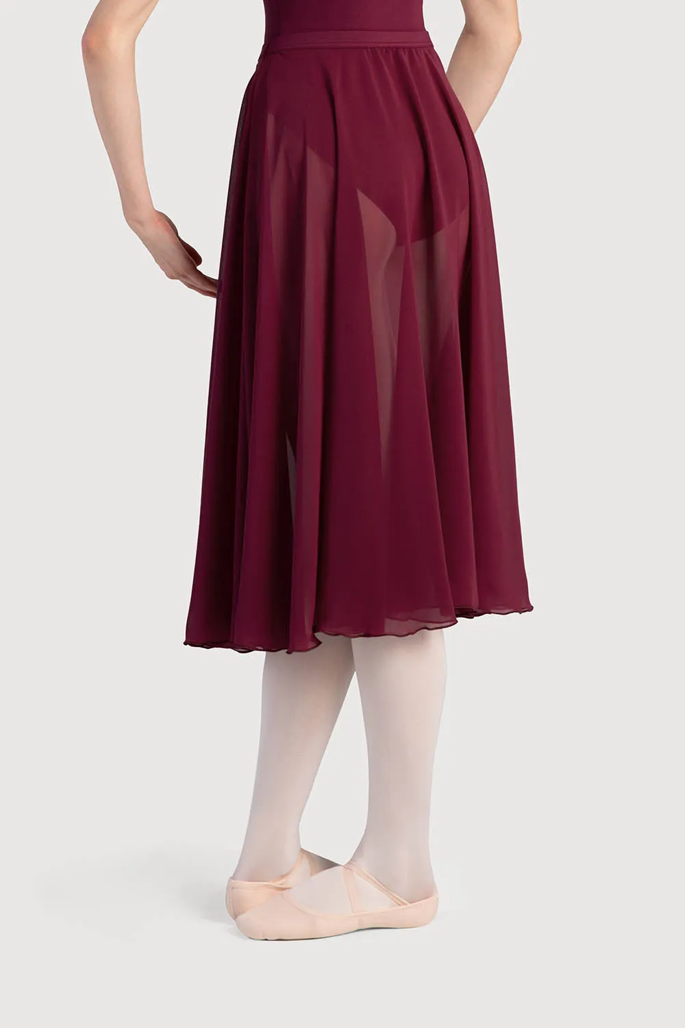 A0321L - Bloch Cambria Full Circle Chiffon Womens Skirt