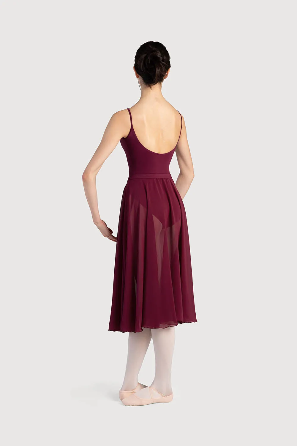 A0321L - Bloch Cambria Full Circle Chiffon Womens Skirt