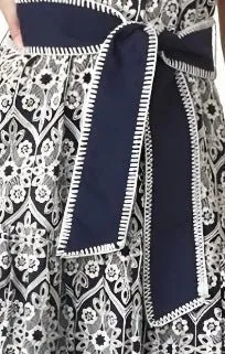 Adelyn Rae - Anell Halter Embroidered Dress (Final Sale)