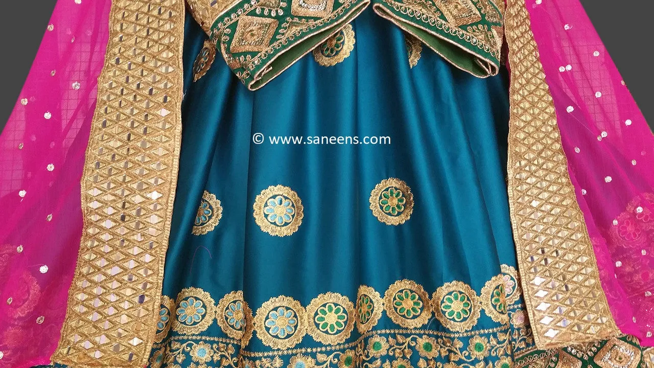 Afghan Mirrors Work Dress