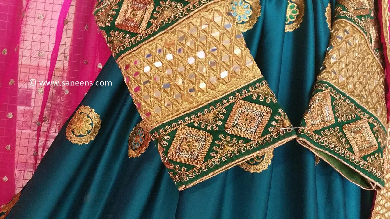Afghan Mirrors Work Dress