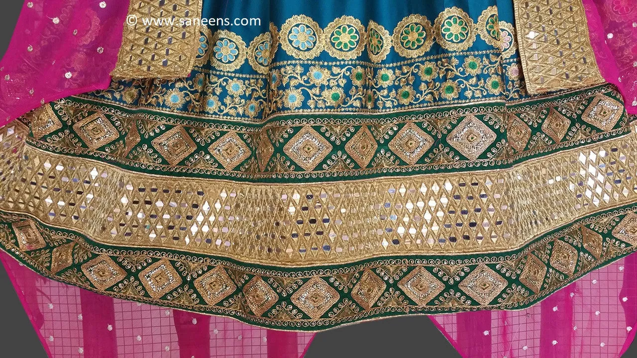 Afghan Mirrors Work Dress