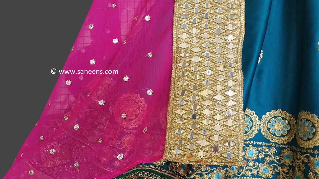 Afghan Mirrors Work Dress
