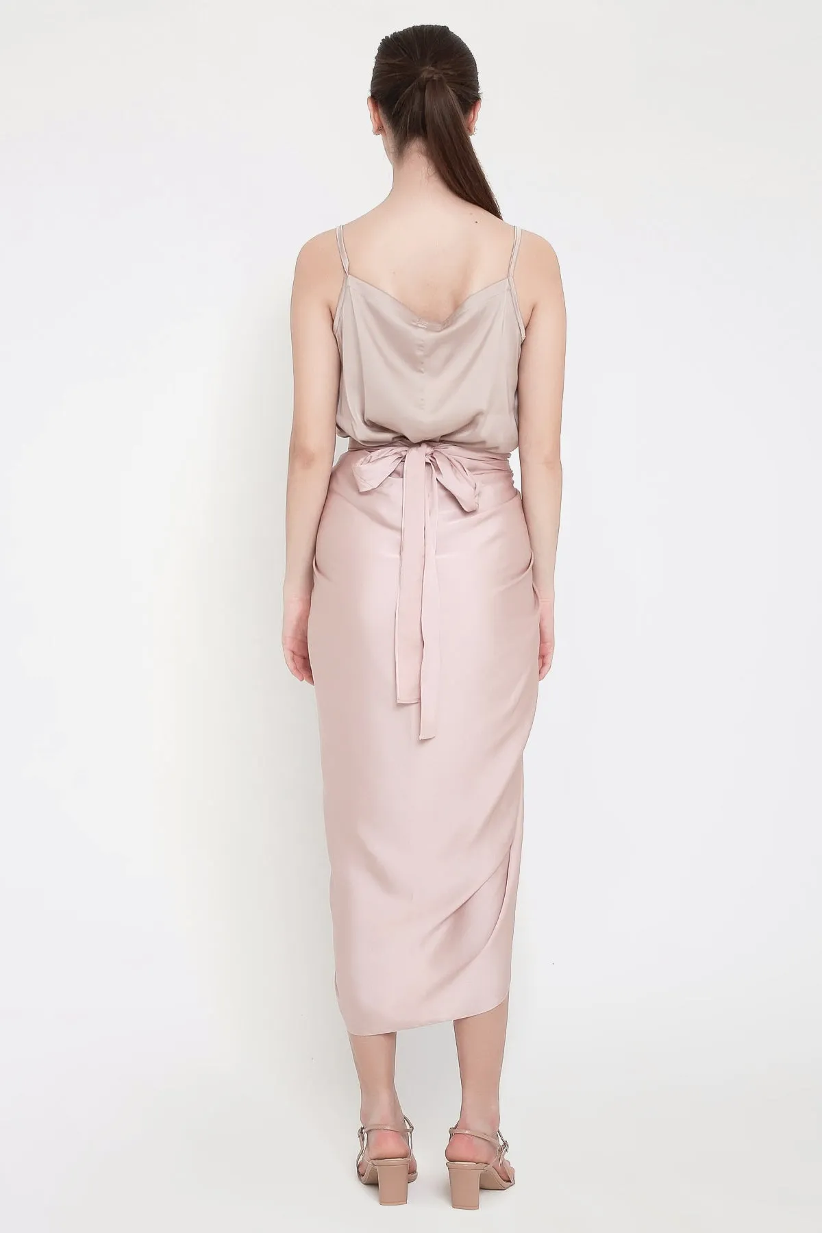 Aisyah Skirt in Dusty Pink