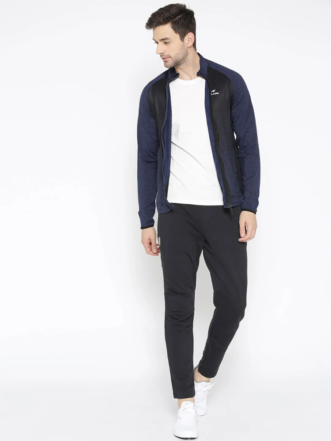 Alcis Men Navy Blue Solid Jackets