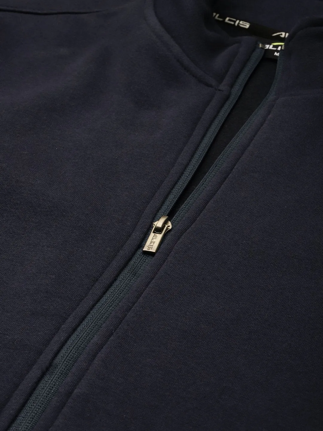 Alcis Men Solid Navy Blue Jacket