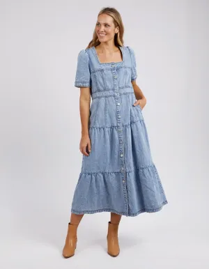 ASTRID DENIM DRESS || LIGHT BLUE