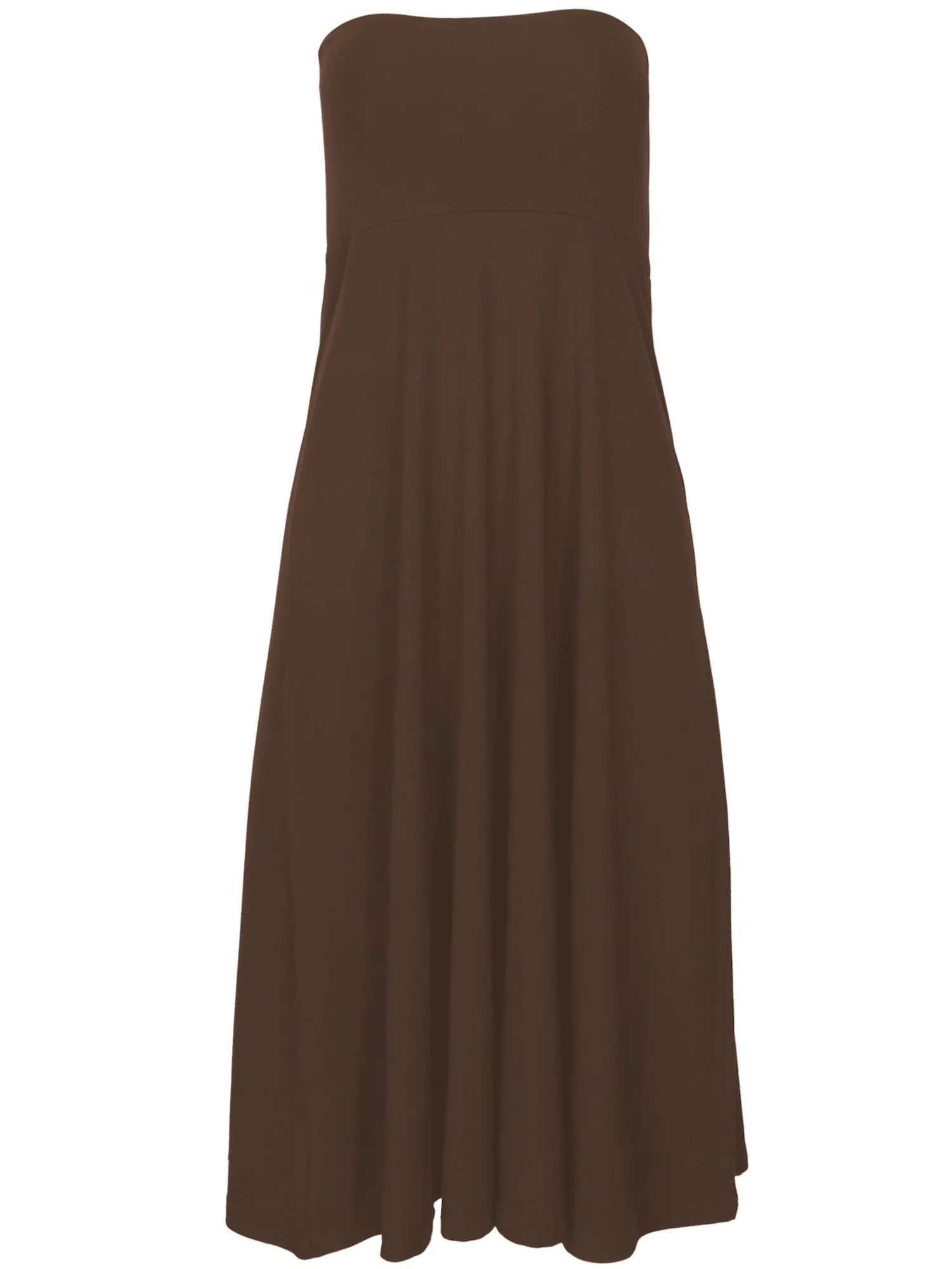 Bamboo Swishy Skirt - Cocoa