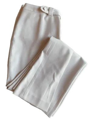 Banana Republic Wide Leg Wool Pants Beige