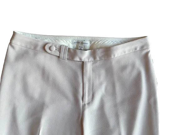 Banana Republic Wide Leg Wool Pants Beige
