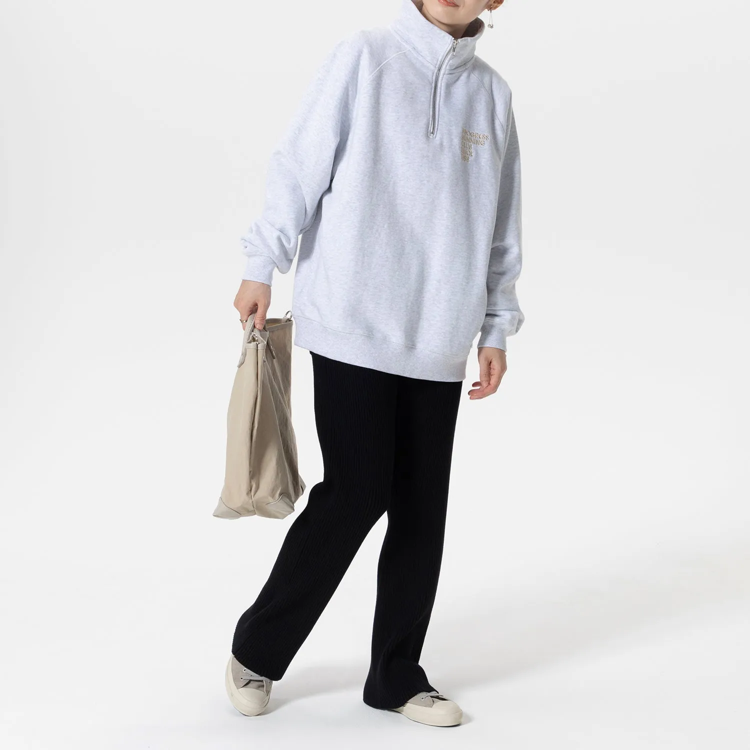 BATONER | バトナ―　LaLa Begin別注 SOLID WOOL RIB PANTS