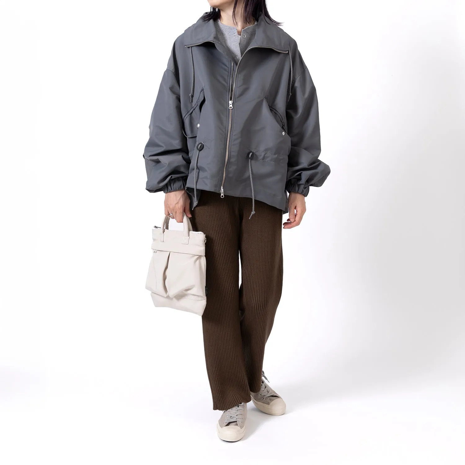 BATONER | バトナ―　LaLa Begin別注 SOLID WOOL RIB PANTS