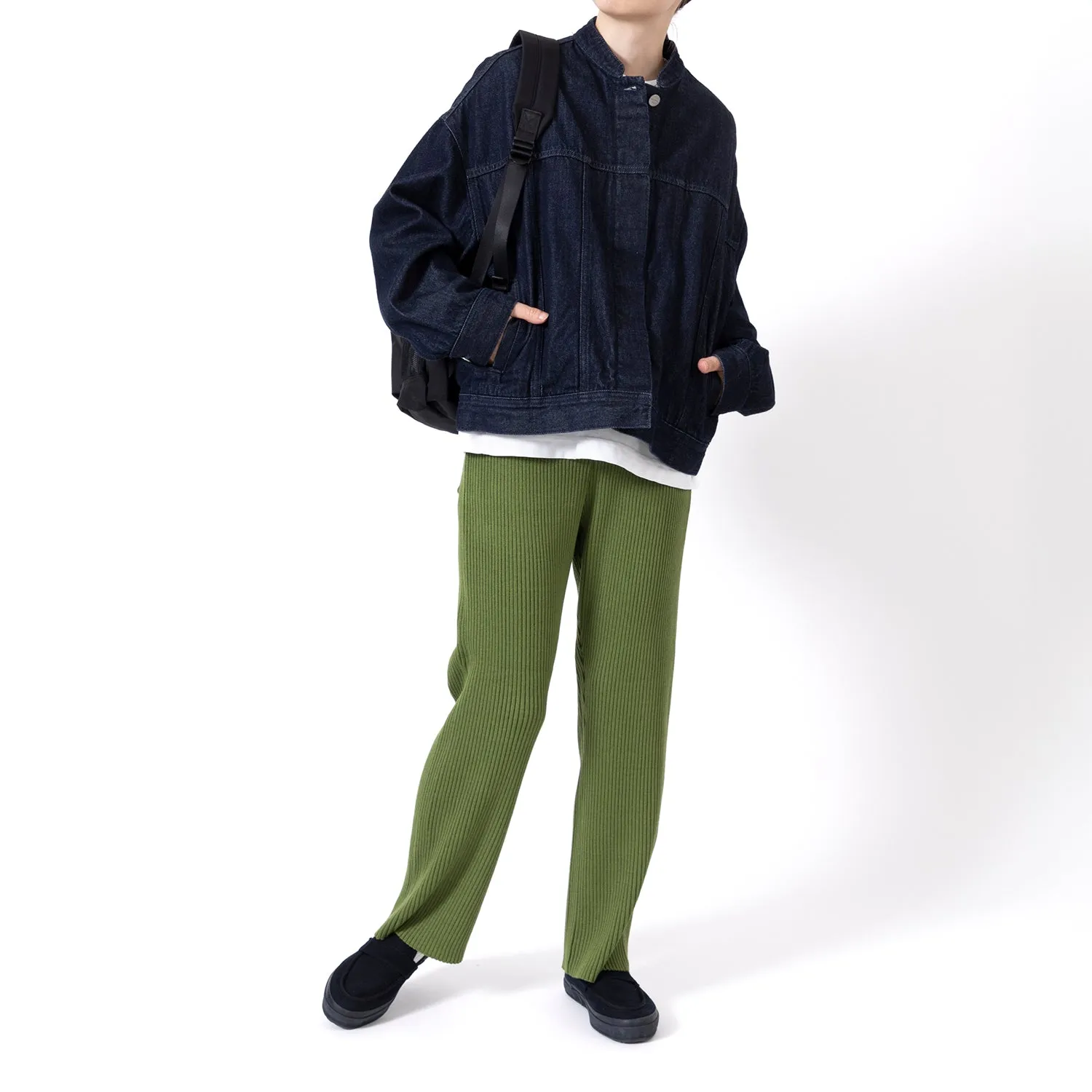 BATONER | バトナ―　LaLa Begin別注 SOLID WOOL RIB PANTS