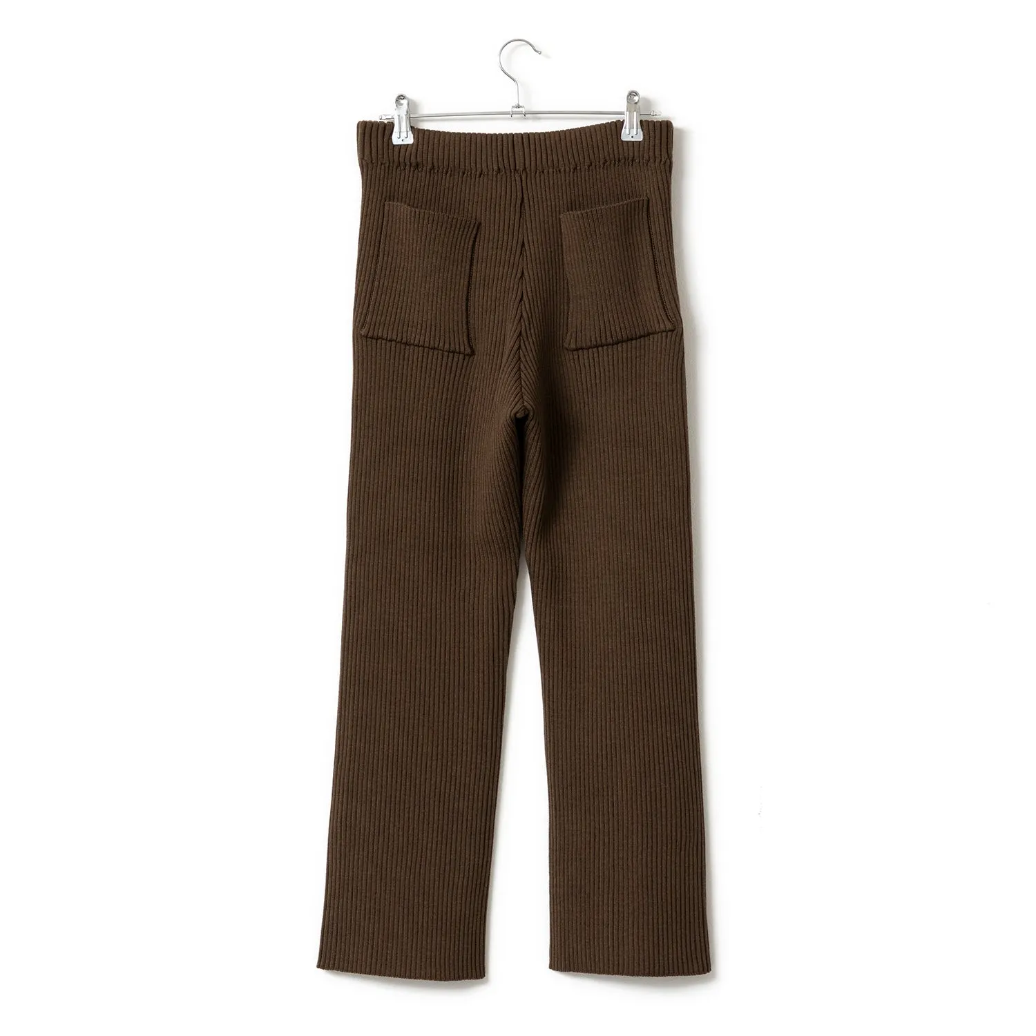 BATONER | バトナ―　LaLa Begin別注 SOLID WOOL RIB PANTS