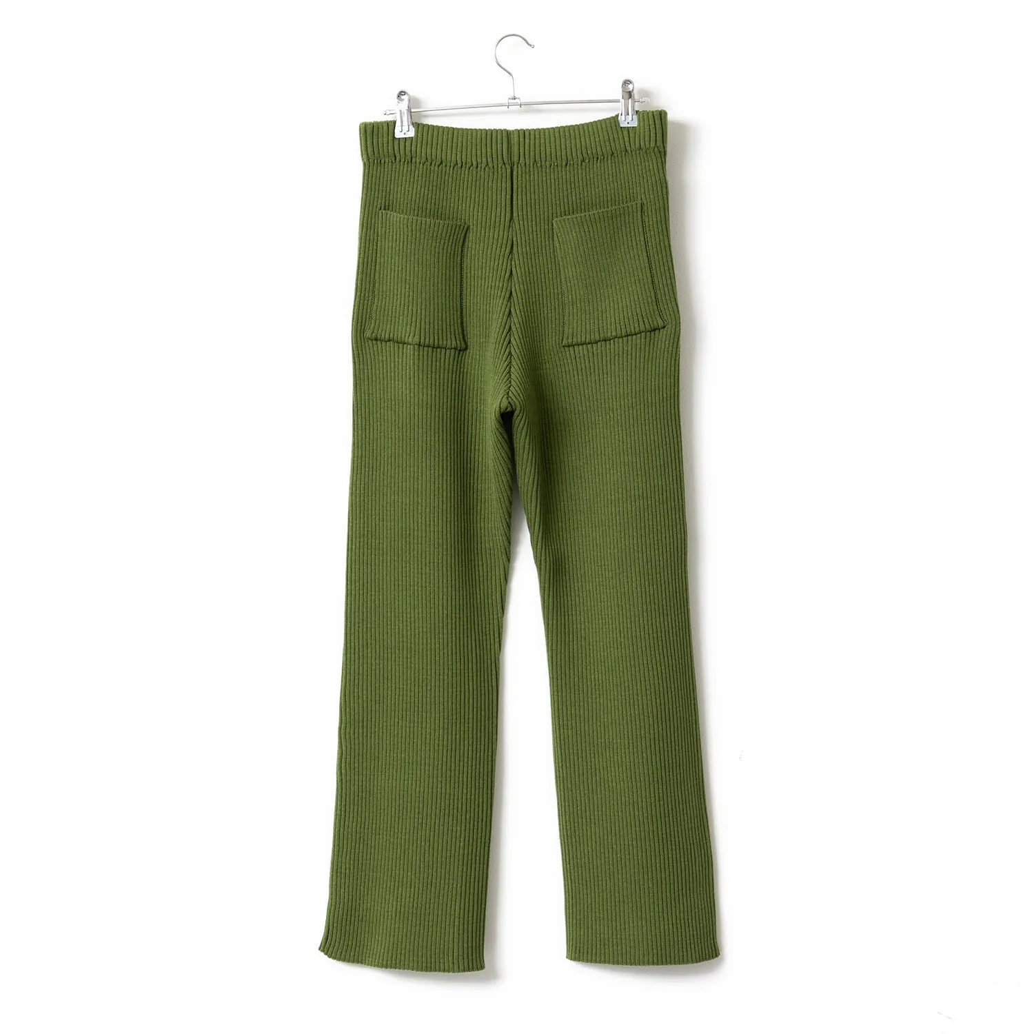 BATONER | バトナ―　LaLa Begin別注 SOLID WOOL RIB PANTS