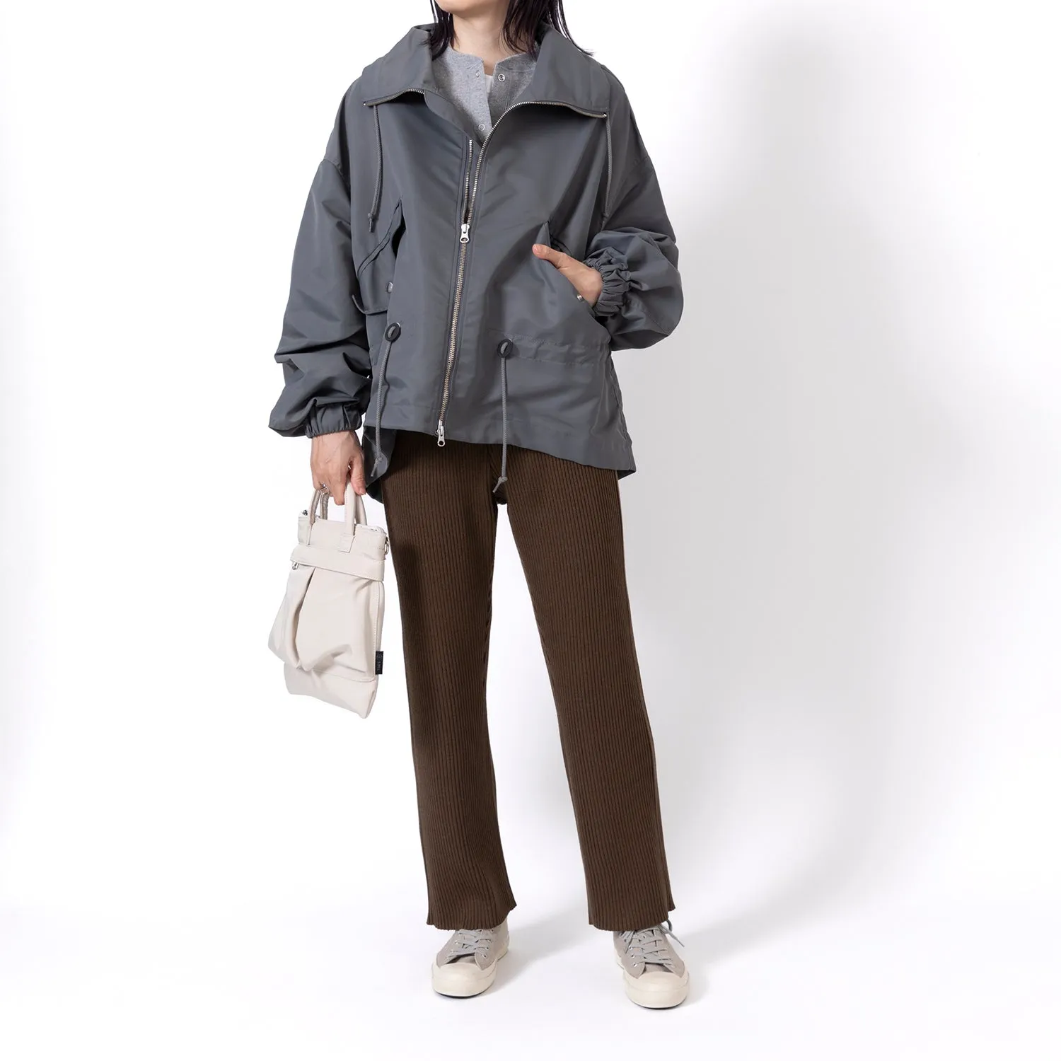 BATONER | バトナ―　LaLa Begin別注 SOLID WOOL RIB PANTS