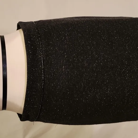 BCBGMaxAzria Collection Wool Miniskirt with Bead Detail at the Waist