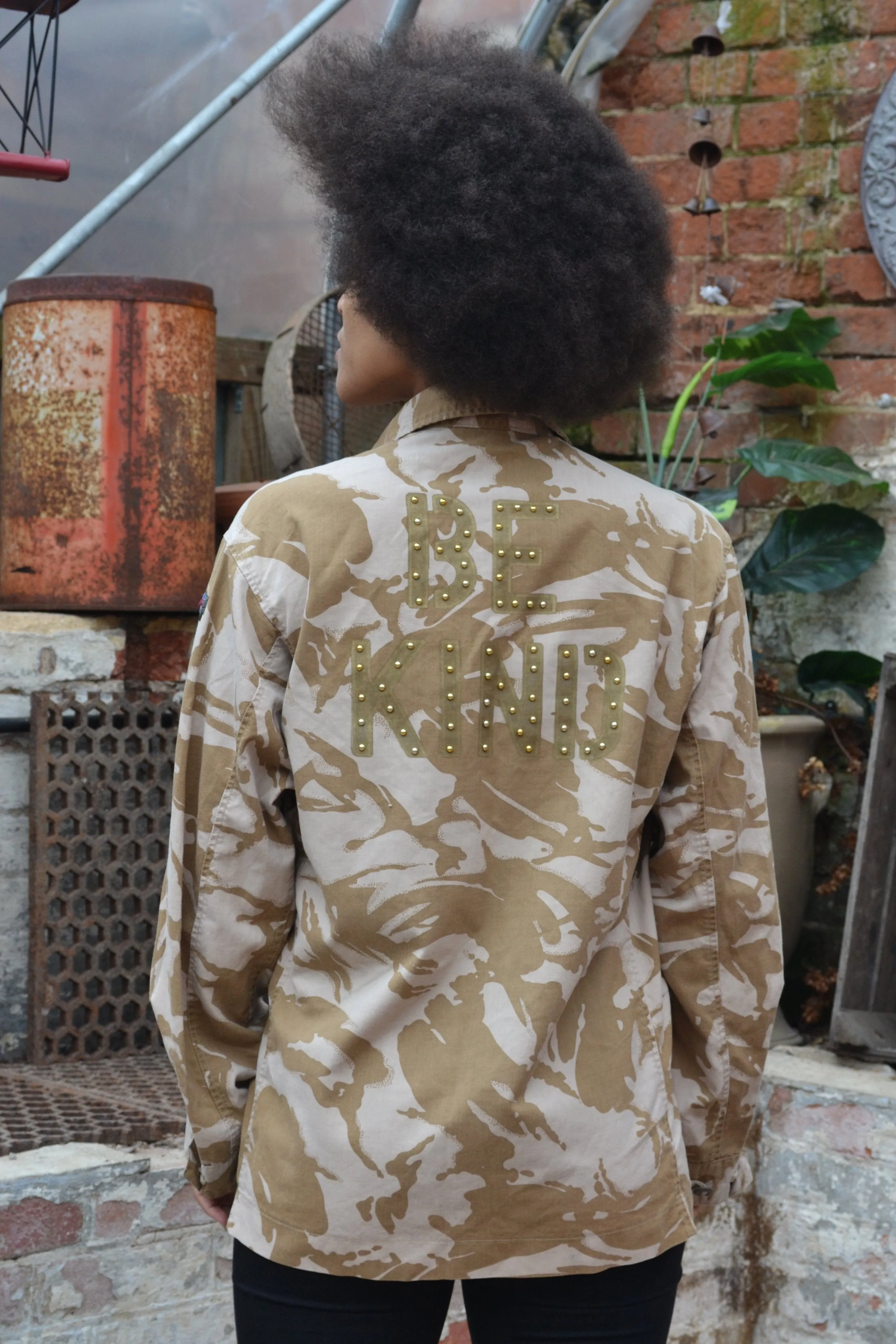Be Kind Desert Camo Jacket