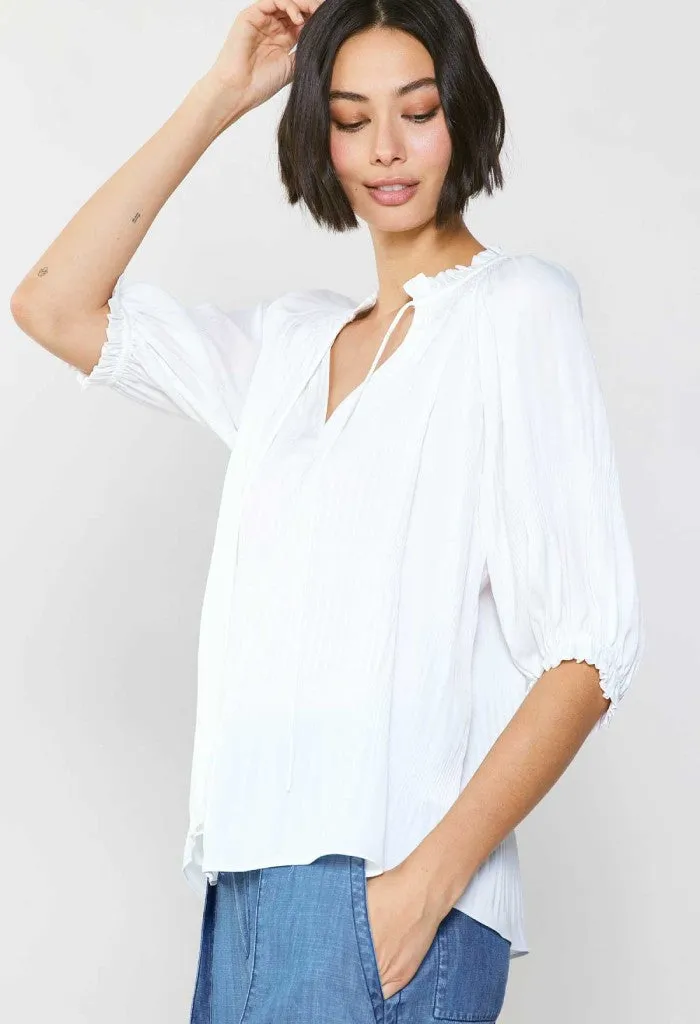 Bella Blouse-White