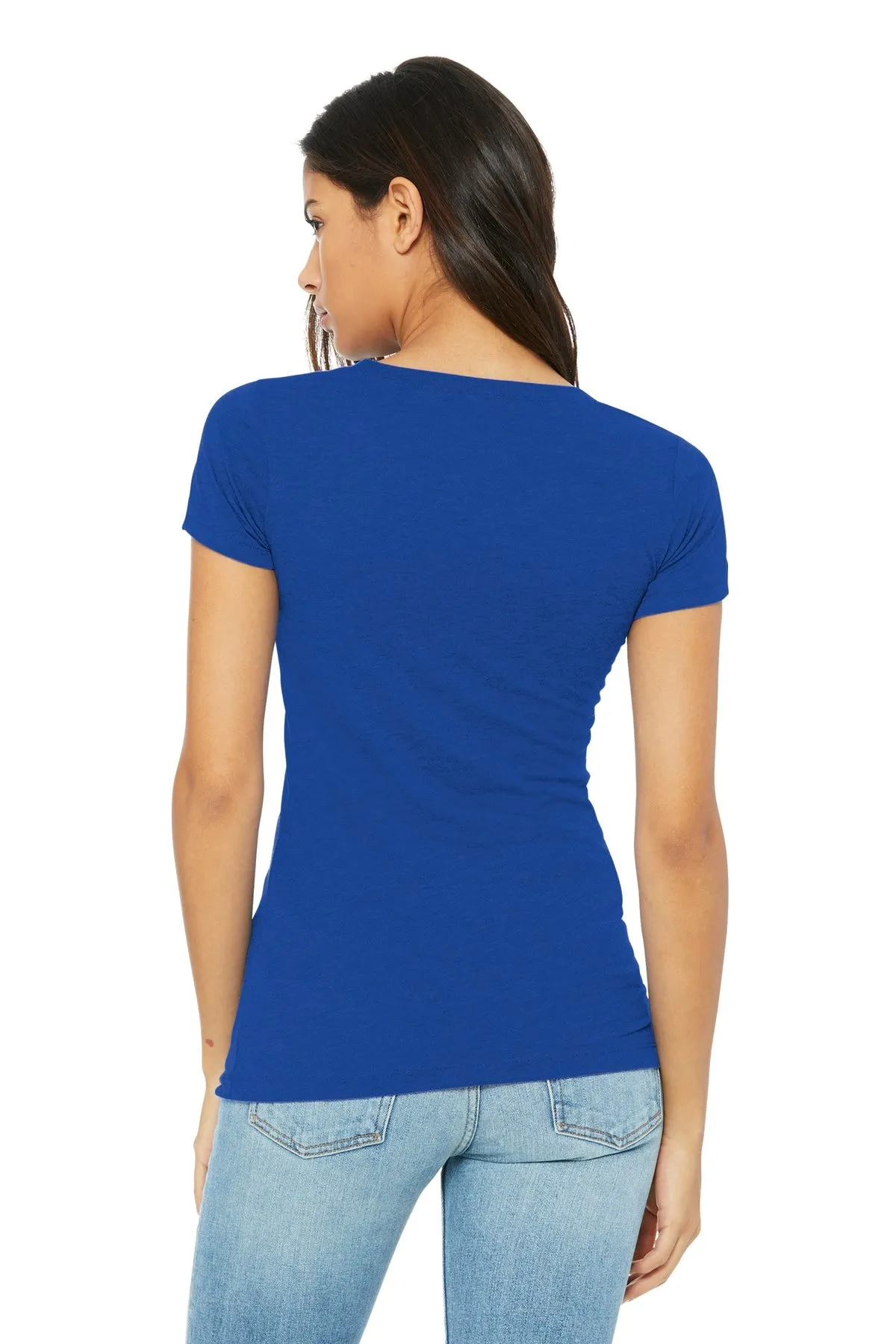 BELLA CANVAS  Women's Slim Fit Tee. BC6004 True Royal