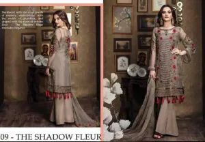 Beutifull dress by imrozia in chiffon cloth Model # C 1143