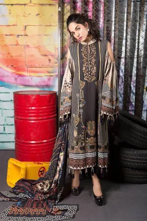 Beutifull winter dress by ethnic with woolen shawl Model # W 909