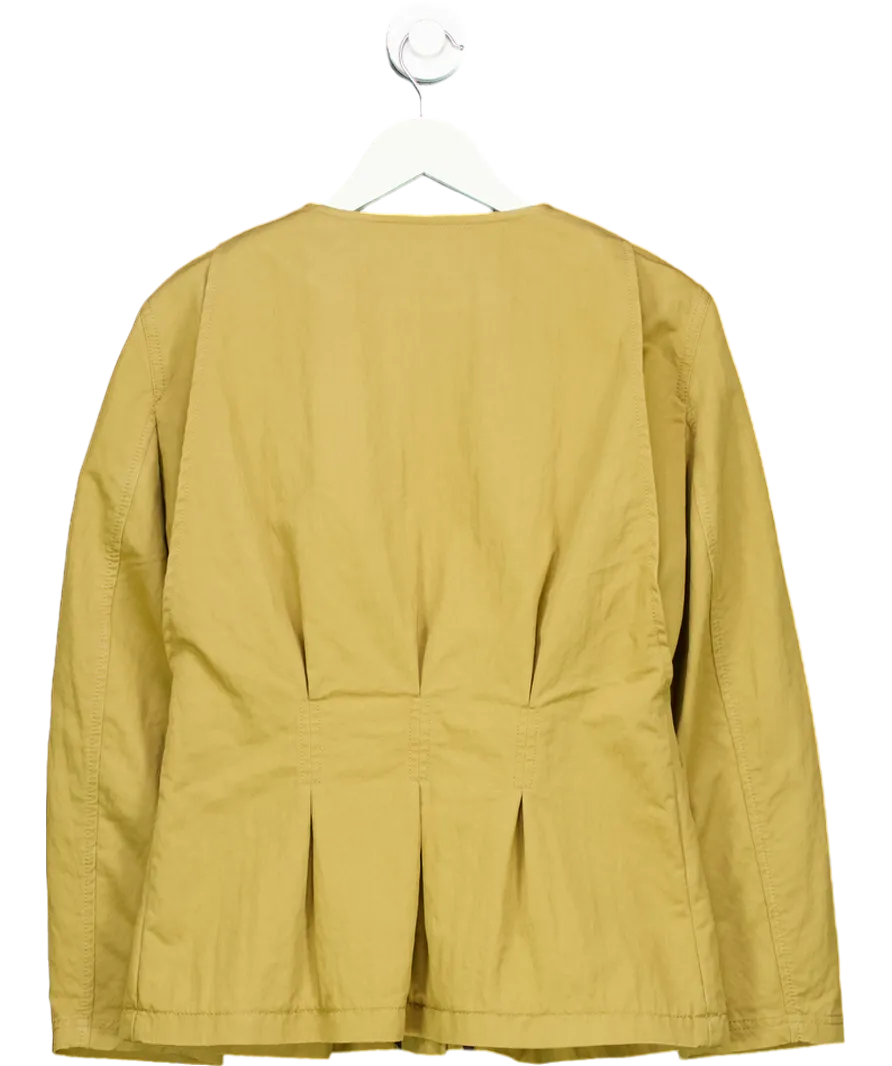 Bimba Y Lola Beige Top And Bottom Buttoned Up Jacket UK S