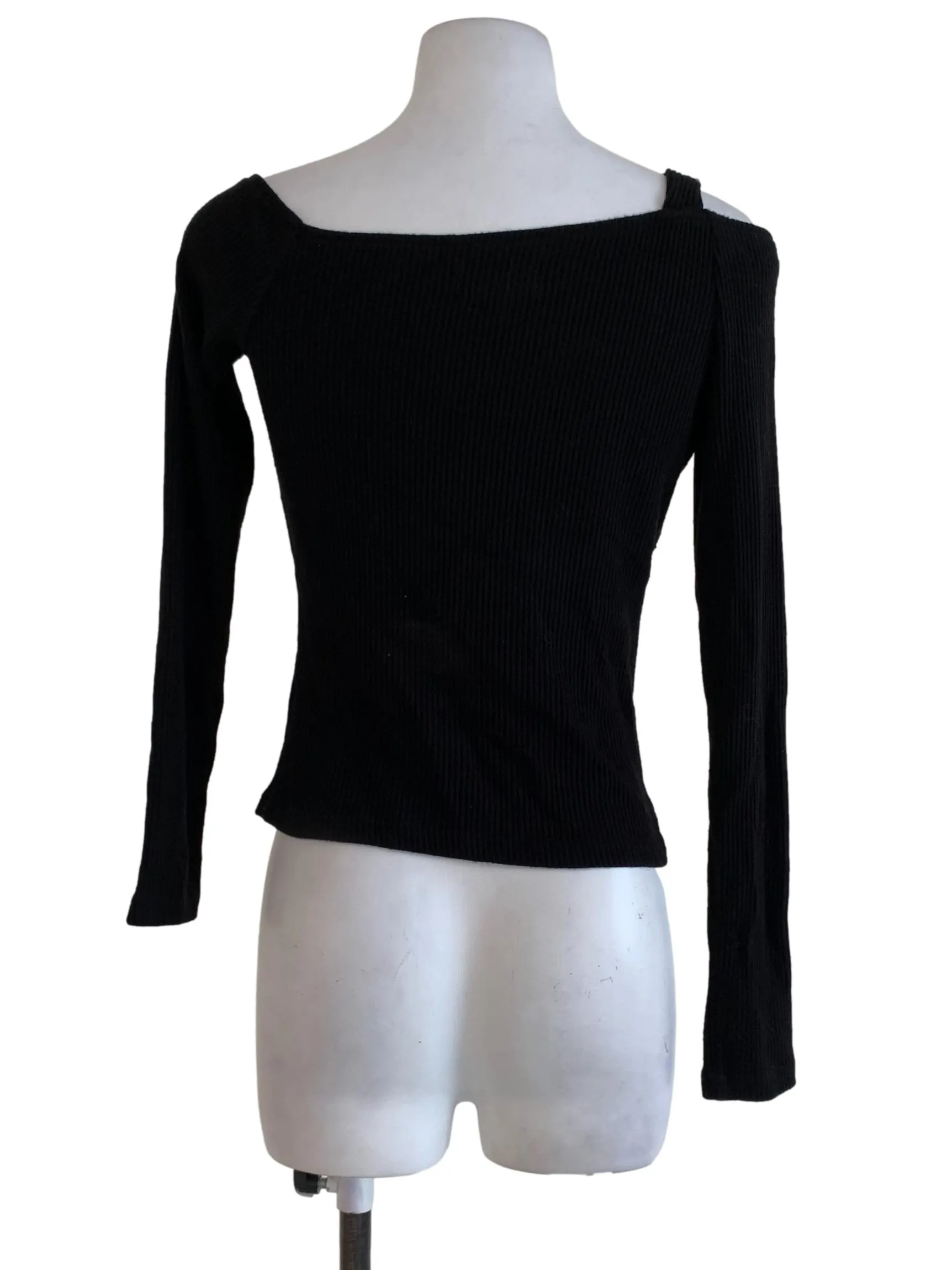Black Bengal Stripe Blouse