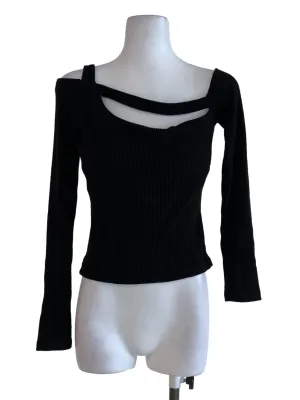 Black Bengal Stripe Blouse