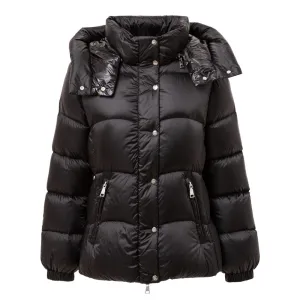 Black Polyamide Jackets & Coat
