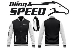 Bling and Speed Unisex Varsity Jacket