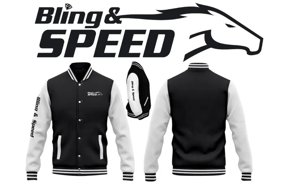 Bling and Speed Unisex Varsity Jacket