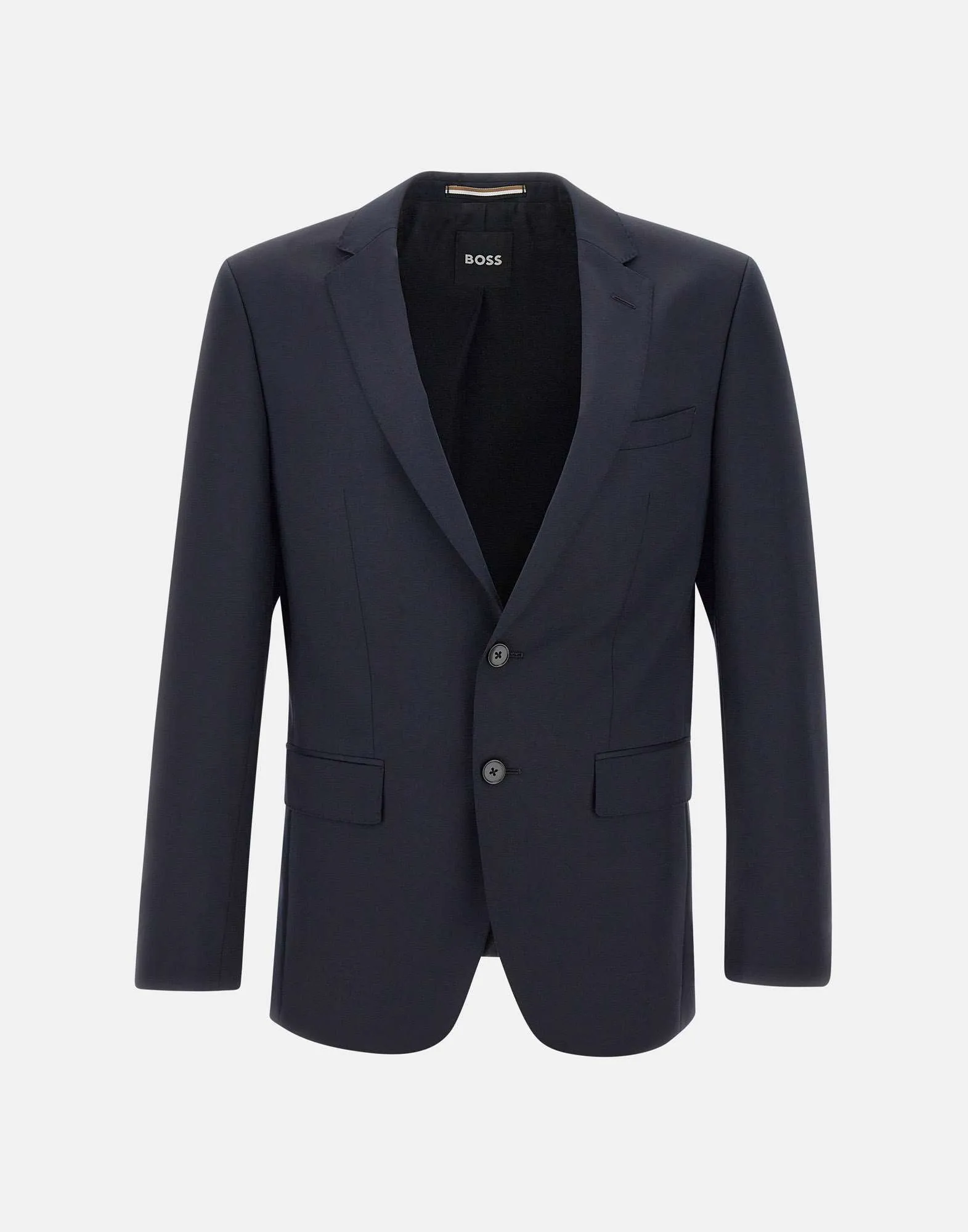 Boss Slim Fit Navy Wool Blazer