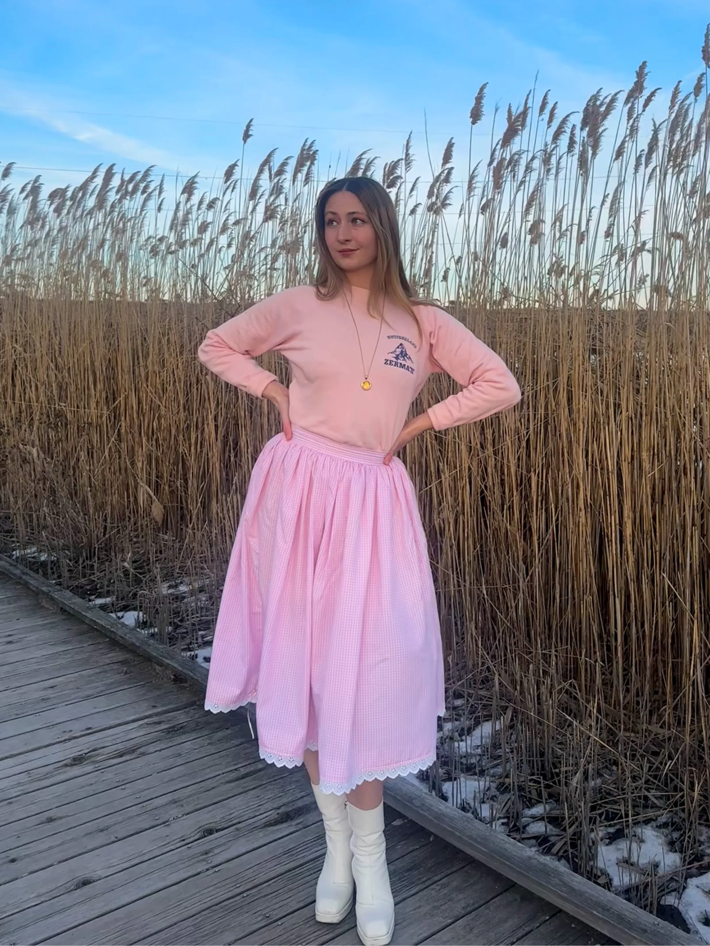 Briarwood Skirt in Blossom Pink