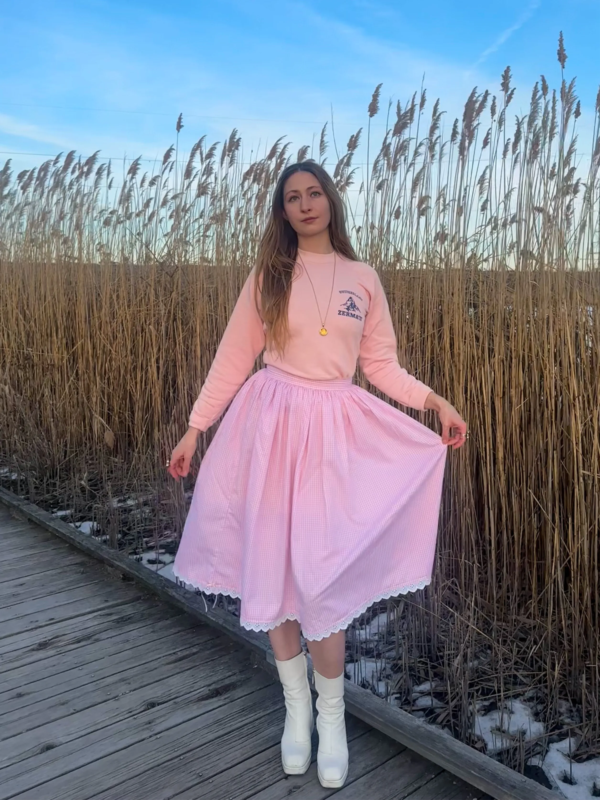 Briarwood Skirt in Blossom Pink