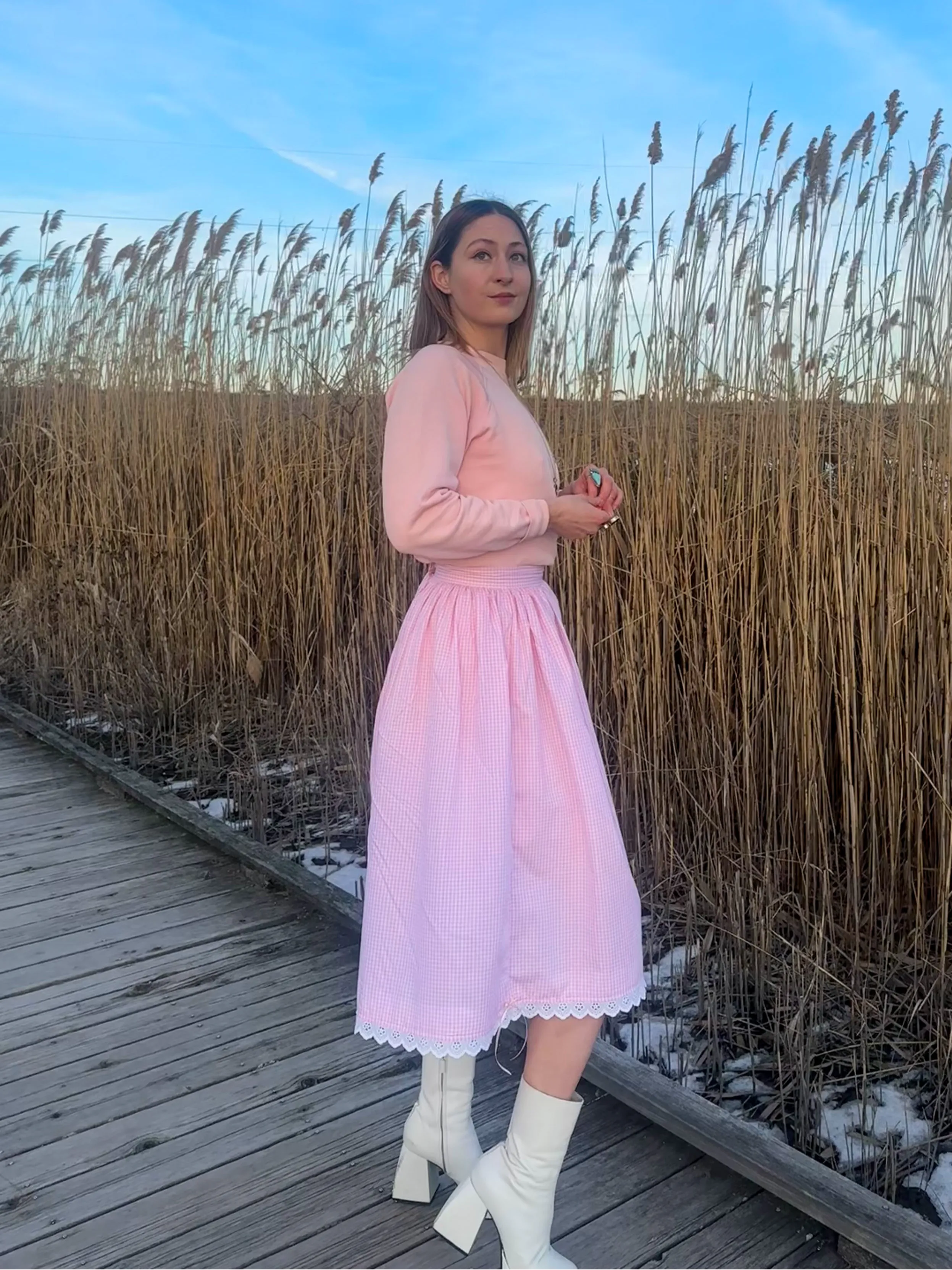 Briarwood Skirt in Blossom Pink