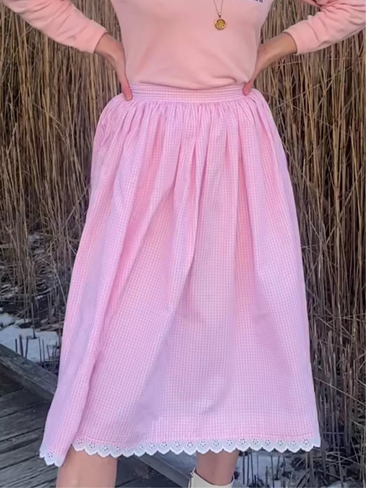 Briarwood Skirt in Blossom Pink