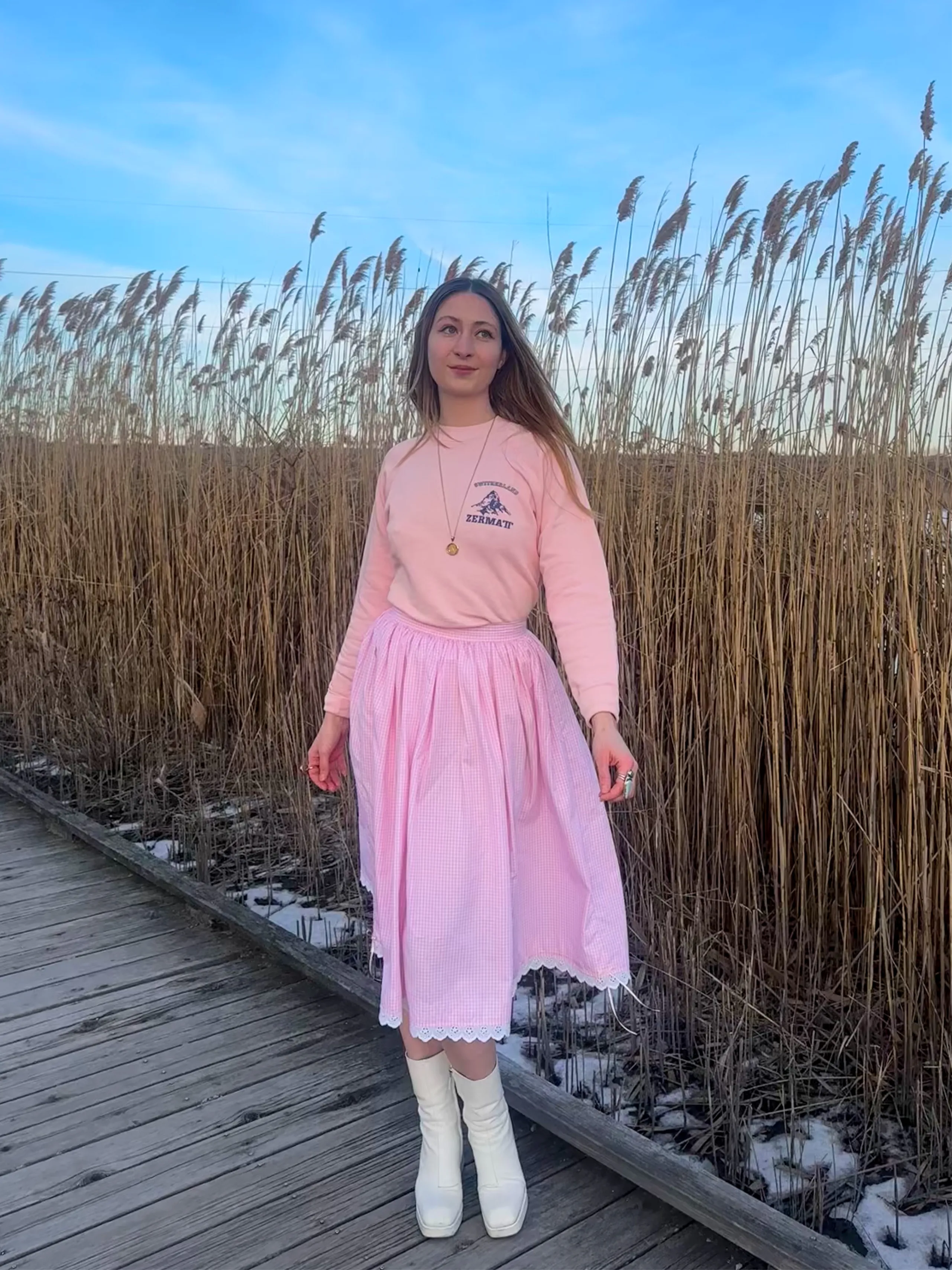 Briarwood Skirt in Blossom Pink