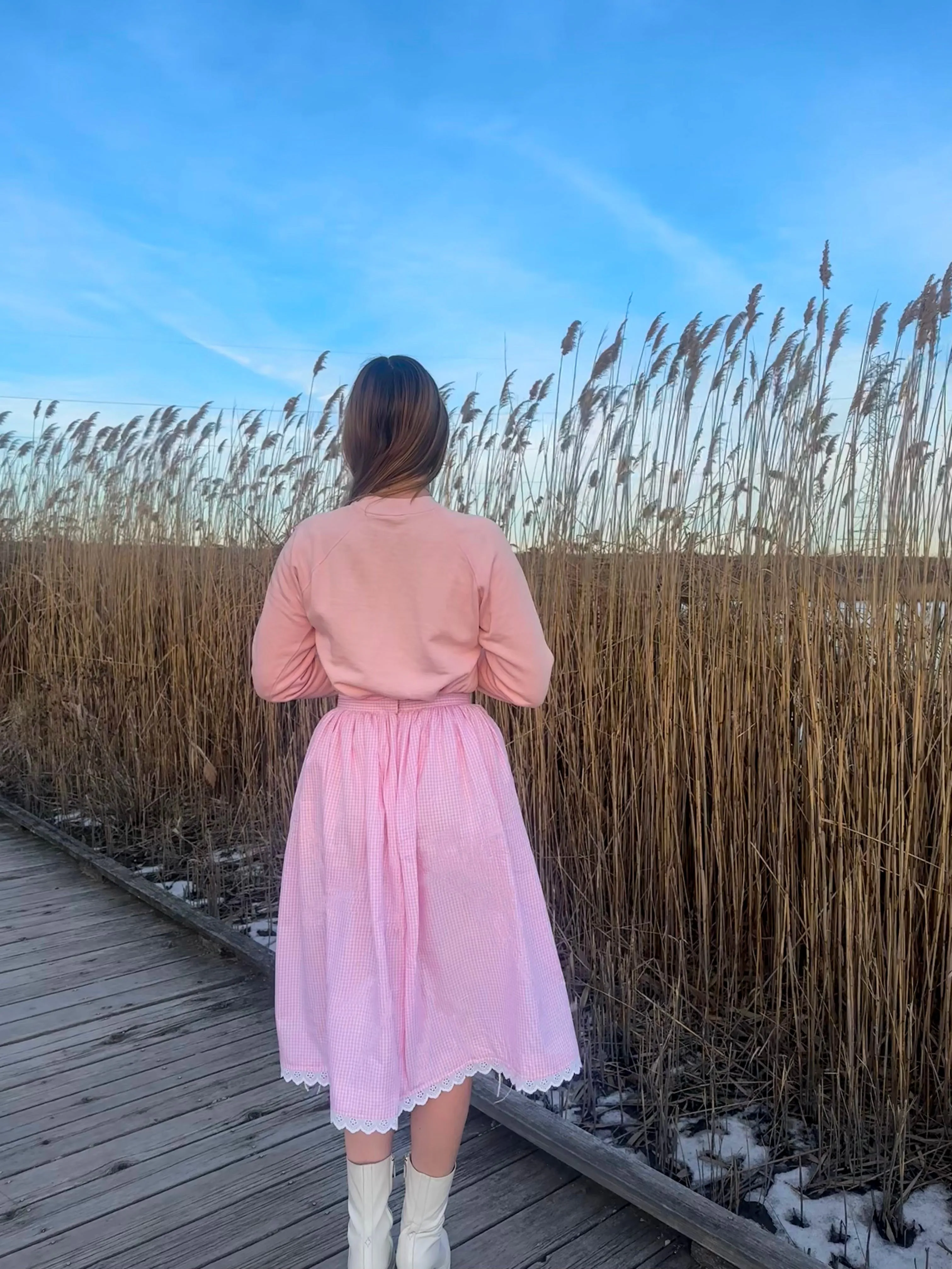 Briarwood Skirt in Blossom Pink