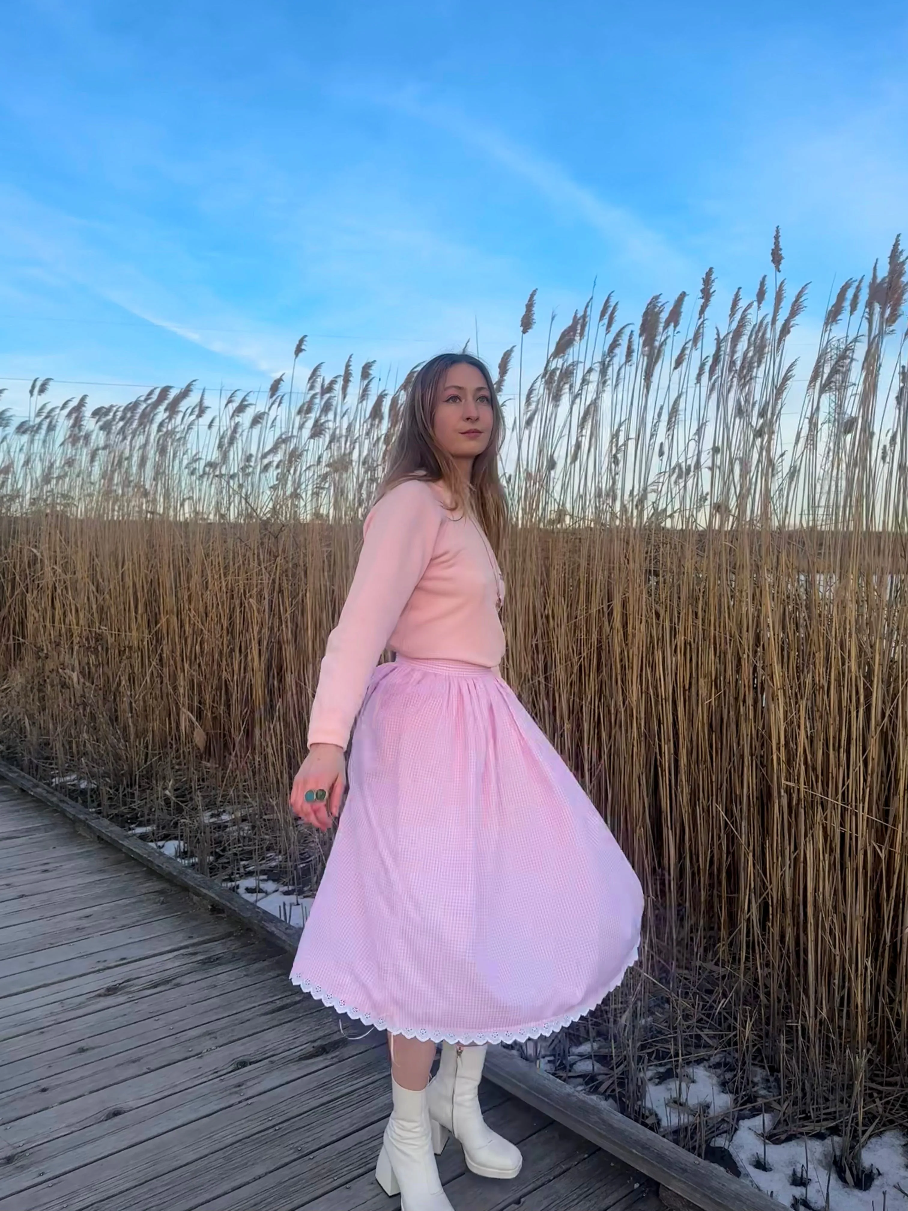 Briarwood Skirt in Blossom Pink