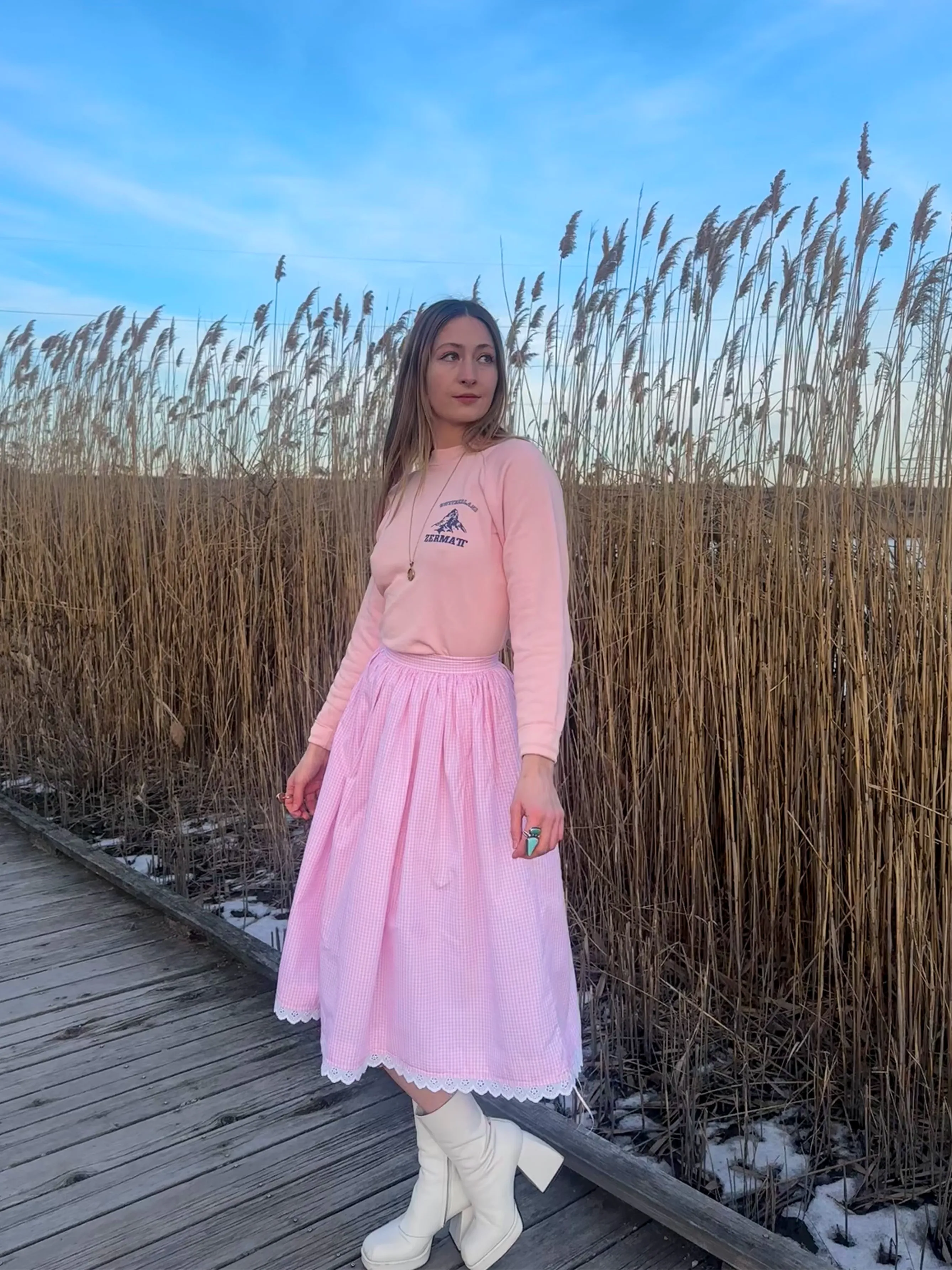 Briarwood Skirt in Blossom Pink
