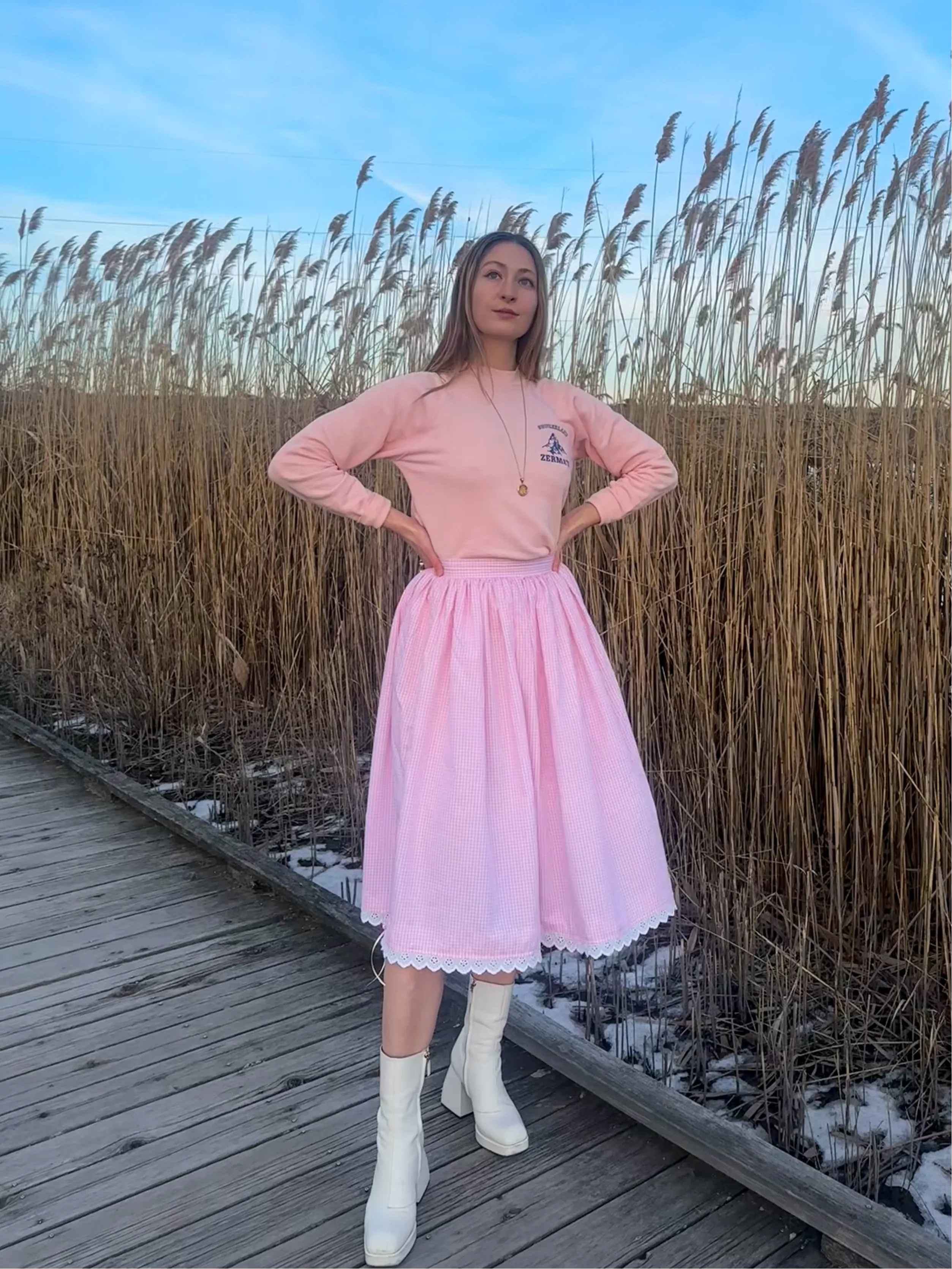 Briarwood Skirt in Blossom Pink
