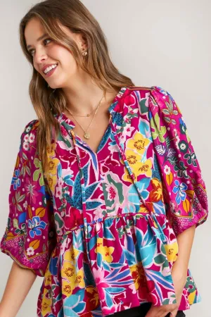Bringing the Razzle Dazzle Blouse