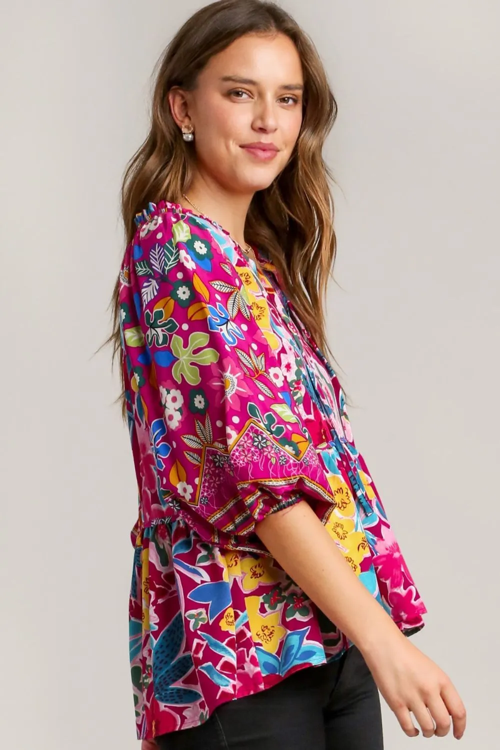 Bringing the Razzle Dazzle Blouse