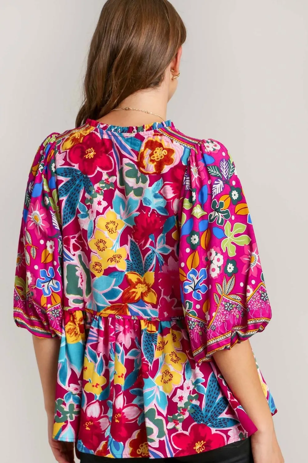 Bringing the Razzle Dazzle Blouse