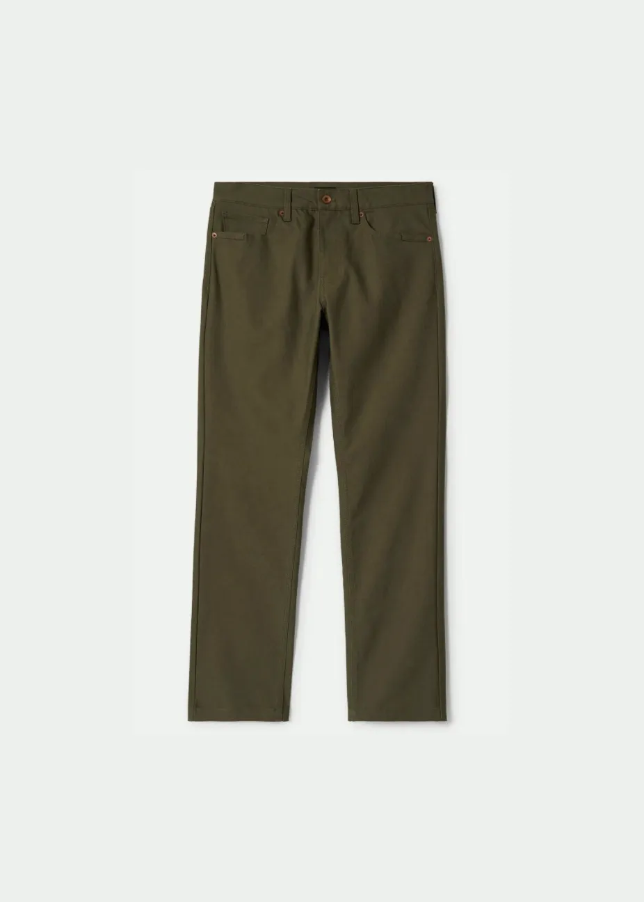 BRIXTON Builders 5 Pocket Stretch Pant - Ivy Green