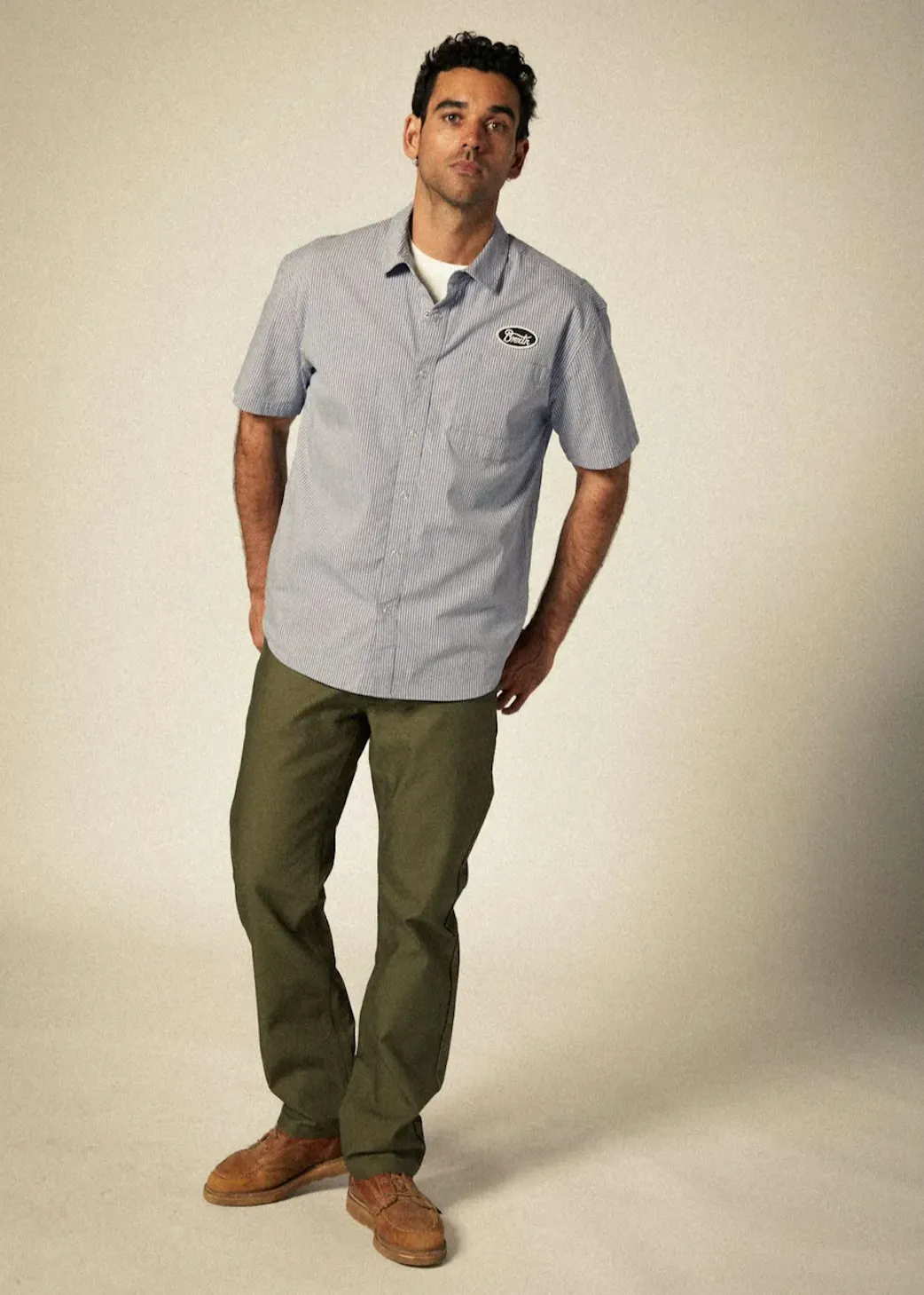 BRIXTON Builders 5 Pocket Stretch Pant - Ivy Green