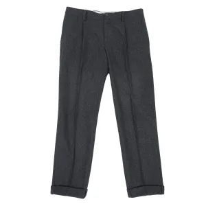 Brunello Cucinelli Grey Wool Pants Size 52